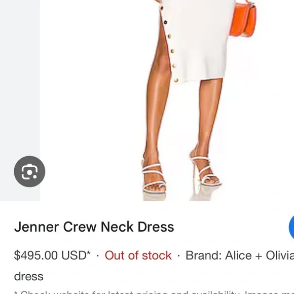 Alice and Olivia Jenner Crew Neck Dress - Picture 14 of 14